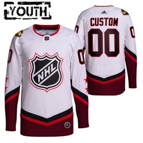 Camisola 2022 NHL All-Star Personalizado Branco Authentic - Criança